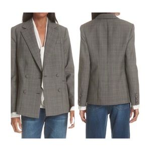 Frame Double Breasted Blazer